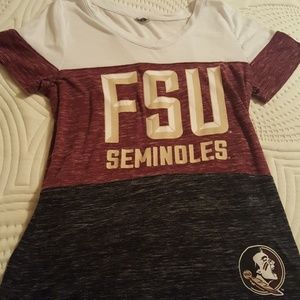 50% discount accepted on Women's FSU V neck
